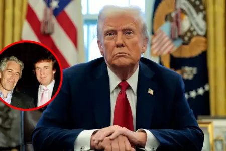 Trump niega vnculos con Epstein.