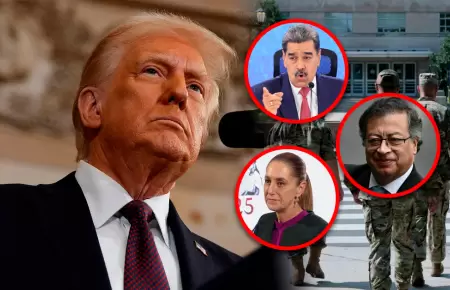 Trump asegura que los esfuerzos de Venezuela, Mxico y Colombia contra el narcot