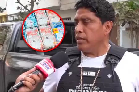 Montfar declara sobre denuncia de robo de medio milln de soles durante operati