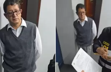 Trabajador de Reniec es detenido