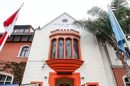 Colegio de Abogados sobre JNJ y Tom�s G�lvez