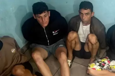 Capturan a 11 presuntos miembros de banda extorsiva