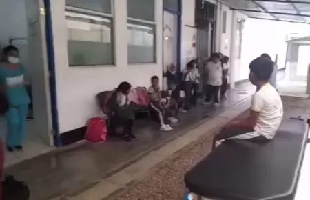 Intoxicacin de 16 escolares en Hunuco