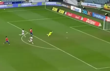 Chile voltea el partido en minutos y vence 2-1 a Per en amistoso.