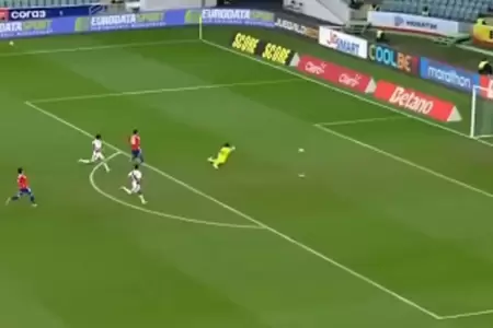 Chile voltea el partido en minutos y vence 2-1 a Per en amistoso.