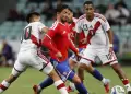 Chile, con uno menos, venci 2-1 a la Seleccin Peruana que no sabe ganar en la era Manuel Barreto
