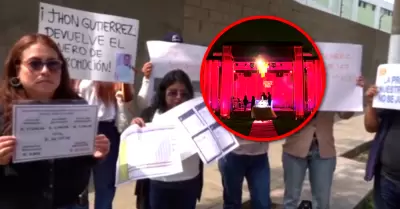 Padres acusan que apoderado del dinero gast casi el total de los fondos sin mot