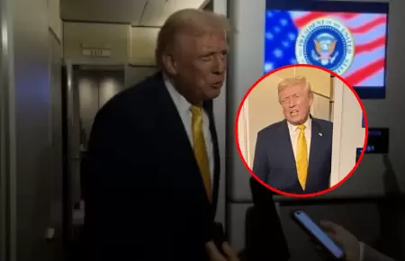 Trump insulta a reportera que le pregunt sobre correos de Jeffrey Epstein