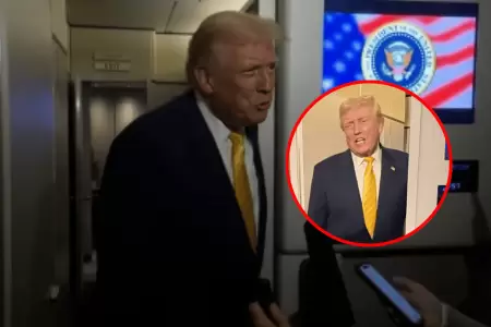 Trump insulta a reportera que le pregunt sobre correos de Jeffrey Epstein