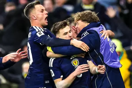 Escocia vuelve a un Mundial tras 28 aos.