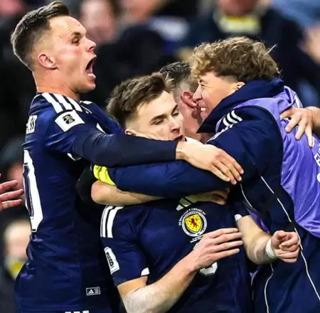 Escocia vuelve a un Mundial tras 28 aos.