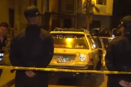 Taxista es asesinado al interior de su vehculo