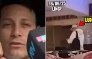 Luigui Carbajal rompe su silencio tras ser 'ampayado' en hotel: "Fui a grabar un pdcast, mi esposa sabe"