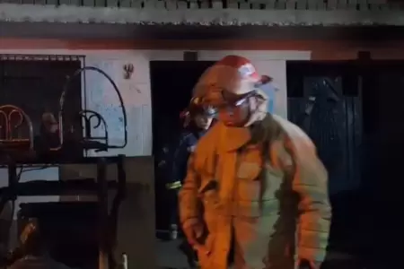 Adulta mayor muere en incendio en SJL