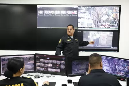 La PNP aumentar 10 mil cmaras con IA solo para Lima en 2026.