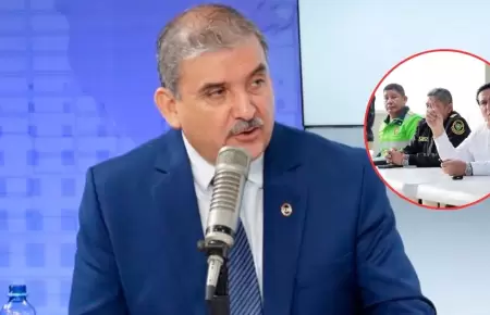 Exministro del Interior Cluber Aliaga rechaza "Plan 50/50".