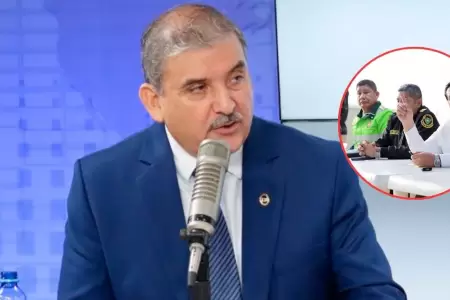 Exministro del Interior Cluber Aliaga rechaza "Plan 50/50".