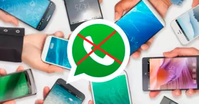 Celulares que perder�n WhatsApp.