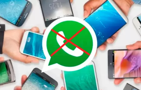Celulares que perder�n WhatsApp.