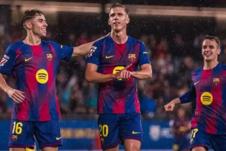 Azulgranas vuelven a su estadio tras ms de dos aos.