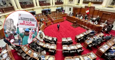 Congreso debatir la ampliacin del Reinfo este jueves 20 de noviembre.