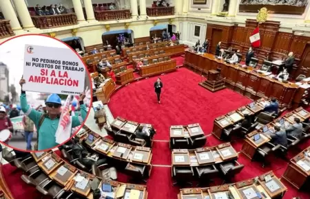 Congreso debatir la ampliacin del Reinfo este jueves 20 de noviembre.