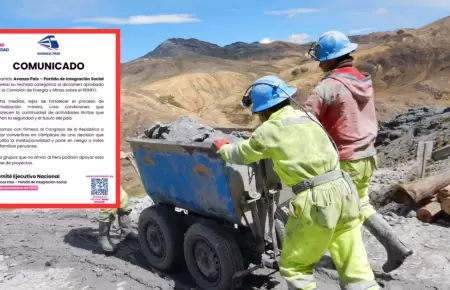 Avanza Pas rechaza ampliacin del REINFO