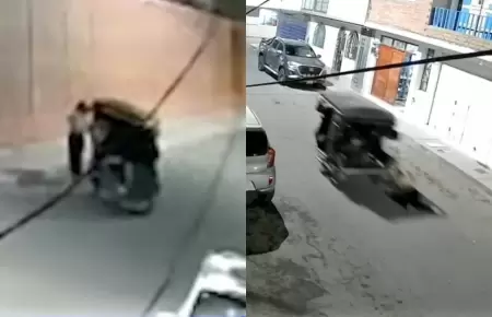 Mujer fue arrastrada al evitar robo de sus pertenencias.