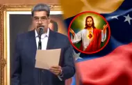Si Dios lo permite: Nicolás Maduro declaró al mismo Jesucristo como "señor y dueño" de Venezuela
