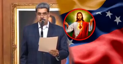 Maduro declara a Jesucristo 'patrn' de Venezuela
