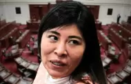 Betssy Chvez se salv de la inhabilitacin: Congreso no alcanz el nmero mnimo de votos a favor