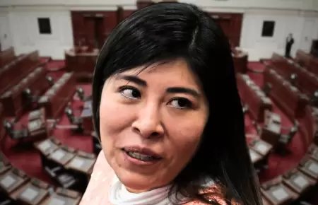 Congreso no alcanz los votos para inhabilitar a Betssy Chvez.