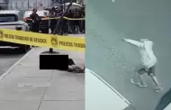 Hombre fue asesinado en el Cercado de Lima: Dos sujetos le dispararon en varias oportunidades