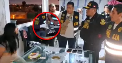 Banda criminal es detenida en flagrancia en Chorrillos.