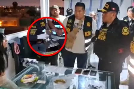 Banda criminal es detenida en flagrancia en Chorrillos.
