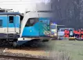 Accidente ferroviario: Reportan ms de 30 heridos tras colisin de dos trenes