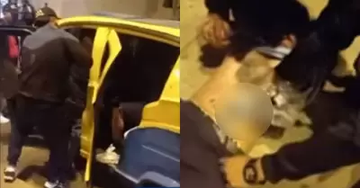 Delincuente fue capturado con uniforme de sereno en SJM.