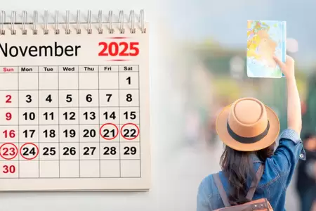 Feriado largo del 21 al 24 de noviembre?