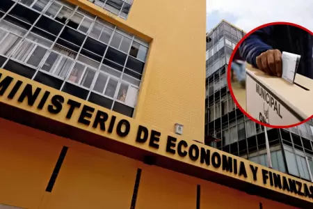 MEF asegura recursos para Elecciones 2026