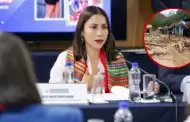 Ministra Lesly Shica anuncia que gobierno cuenta con plan de prevencin ante lluvias y desastres