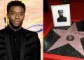 Chadwick Boseman recibe estrella pstuma en el Paseo de la Fama de Hollywood a 5 aos de su muerte