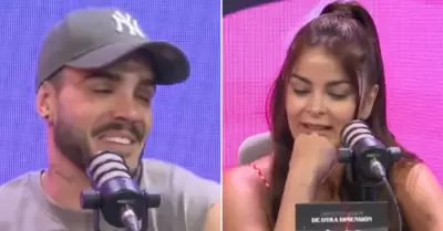 Mario Irivarren y Laura Spoya