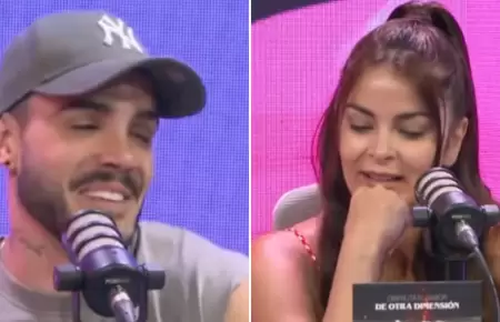 Mario Irivarren y Laura Spoya