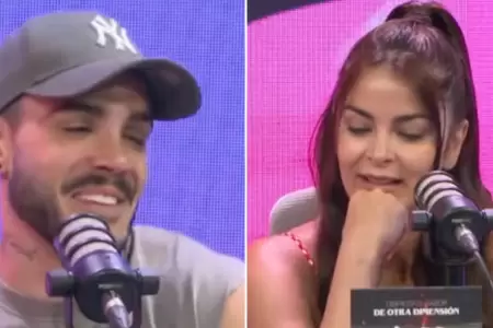 Mario Irivarren y Laura Spoya