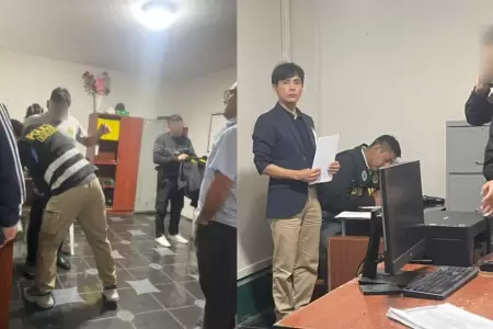 Ministerio Pblico detuvo cuatro policas en Piura