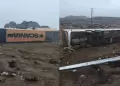 Arequipa: Volcadura de bus interprovincial en la Panamericana Sur deja el saldo de al menos 10 heridos