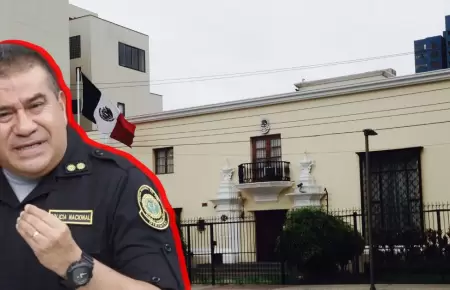 scar Arriola sobre presencia en embajada de Mxico