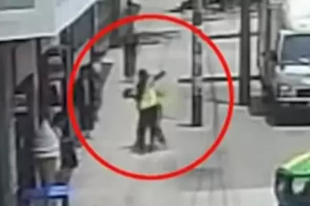 Sujetos atacan a escolares en San Juan de Lurigancho.