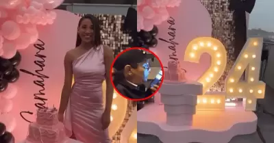 Serenazgo intervino fiesta de cumpleaos de Samahara Lobatn