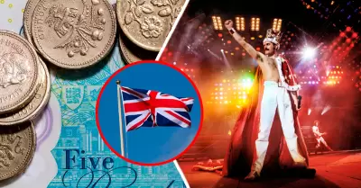 Reino Unido acua moneda oficial del gran Freddie Mercury.